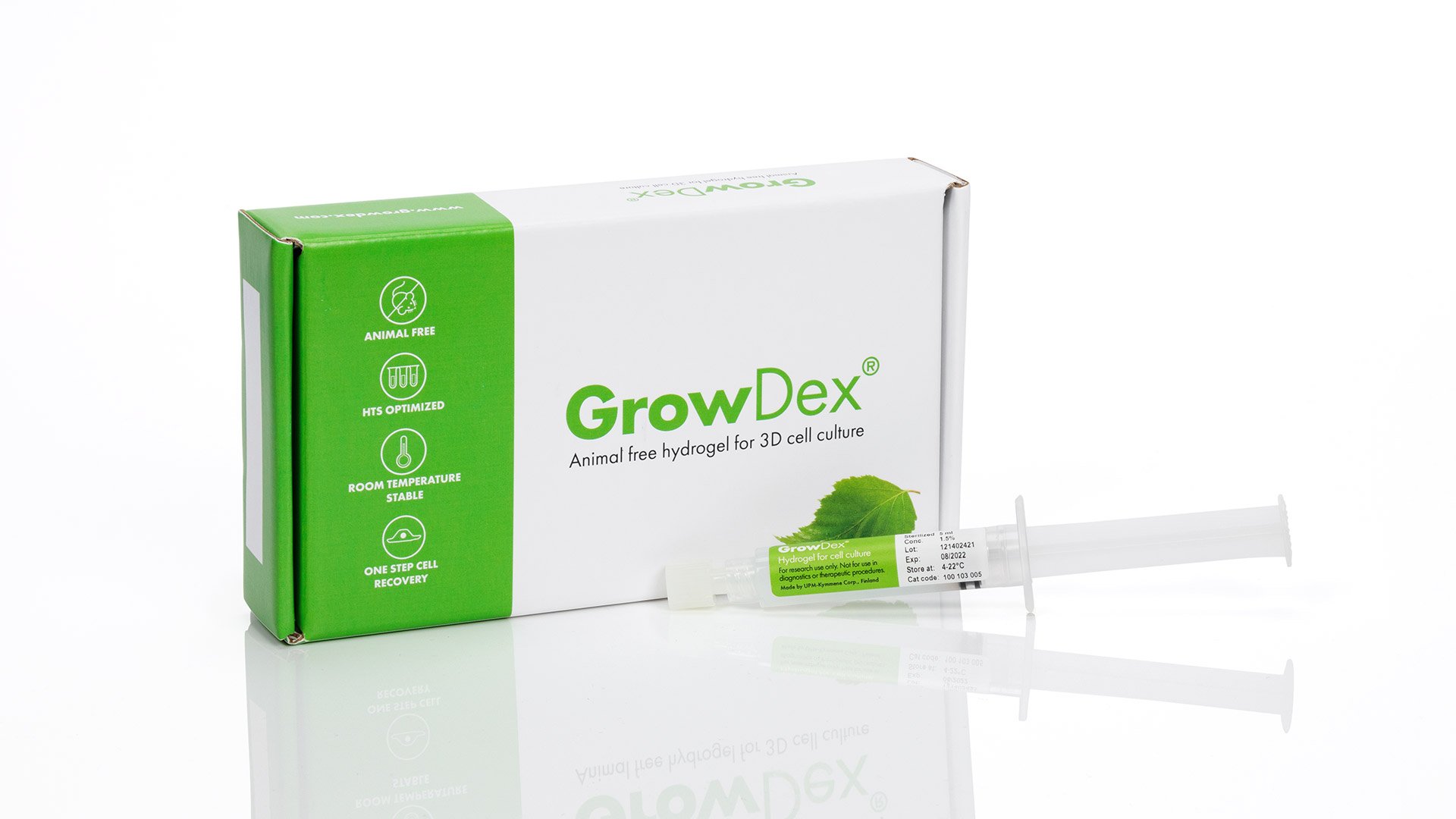 GrowDex®- the natural 3D cell culture hydrogel | UPM Biomedicals GrowDex®- the natural 3D cell culture hydrogel | UPM Biomedicals